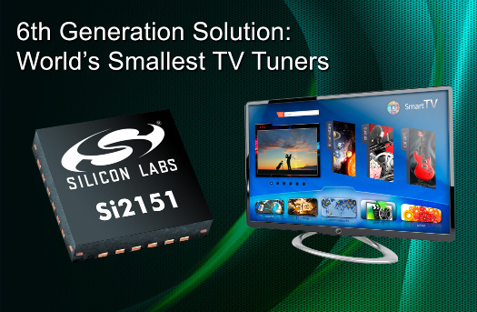 Silicon Labs 6th Generation TV Tuners