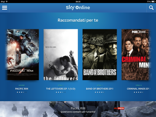 Sky Online - Raccomandati per te