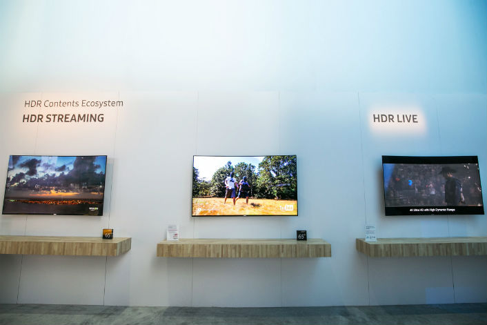 Samsung and Partners Demonstrate Live UHD HDR TV Broadcast via ATSC 3.0 at CES 2016