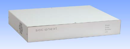 Socionext 4K/8K cable TV decoder prototype