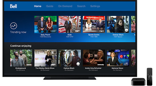 Bell Canada - Bell Fibe TV on Apple TV