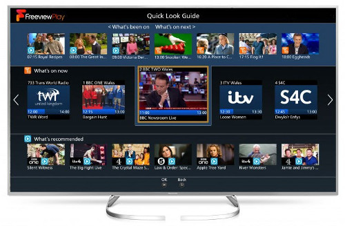 Panasonic Freeview Play TV EX700 Quick Look Guide