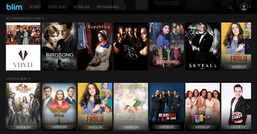 Televisa BLIM SVOD - Recommended for you