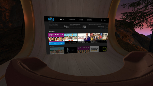 Sling TV-Oculus Go