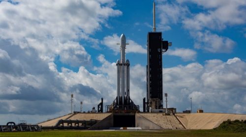 Arabsat 6A and Falcon Heavy by SpaceX