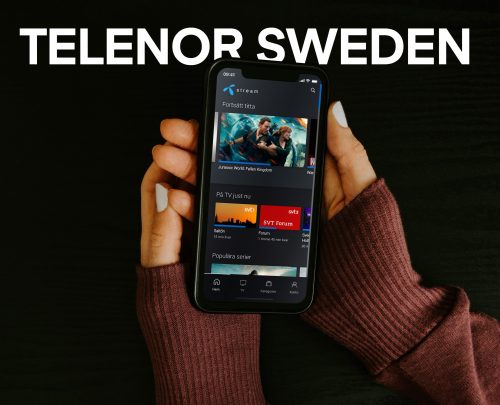 Telenor Sweden mobile UX
