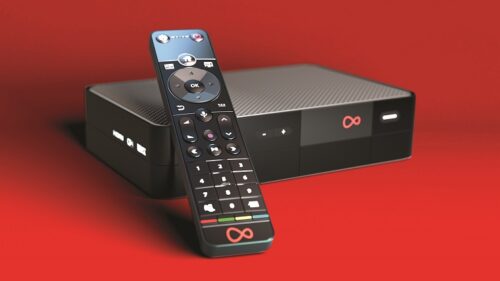 Virgin TV 360 box and remote