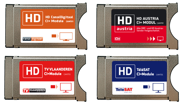 Canal Digitaal (Netherlands), TV Vlaanderen (Belgium), Télésat (Belgium) and HD Austria