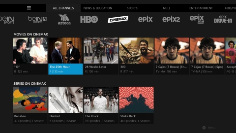 Cinemax is now available on Sling TV