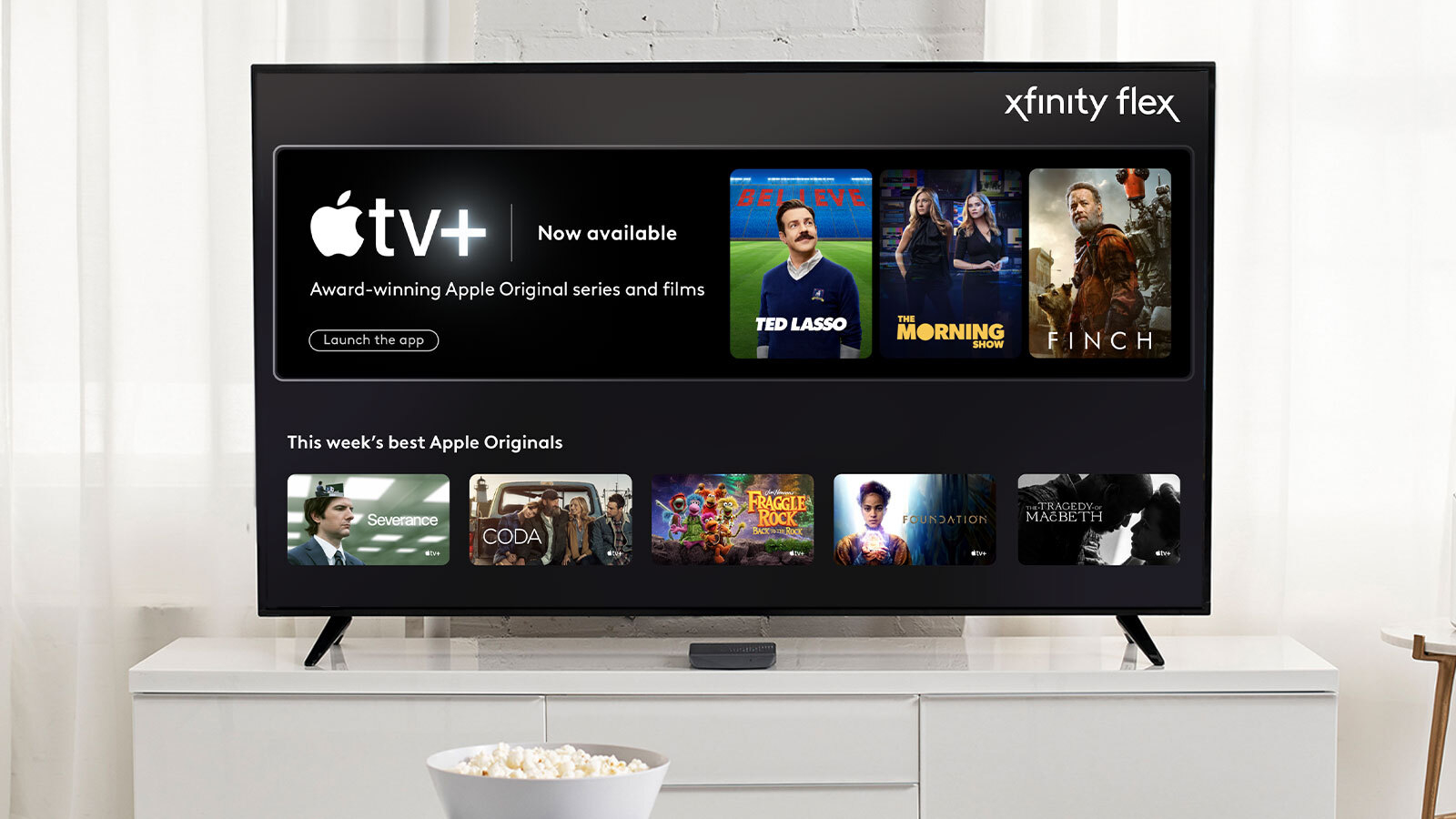 Apple TV Plus on Xfinity Flex