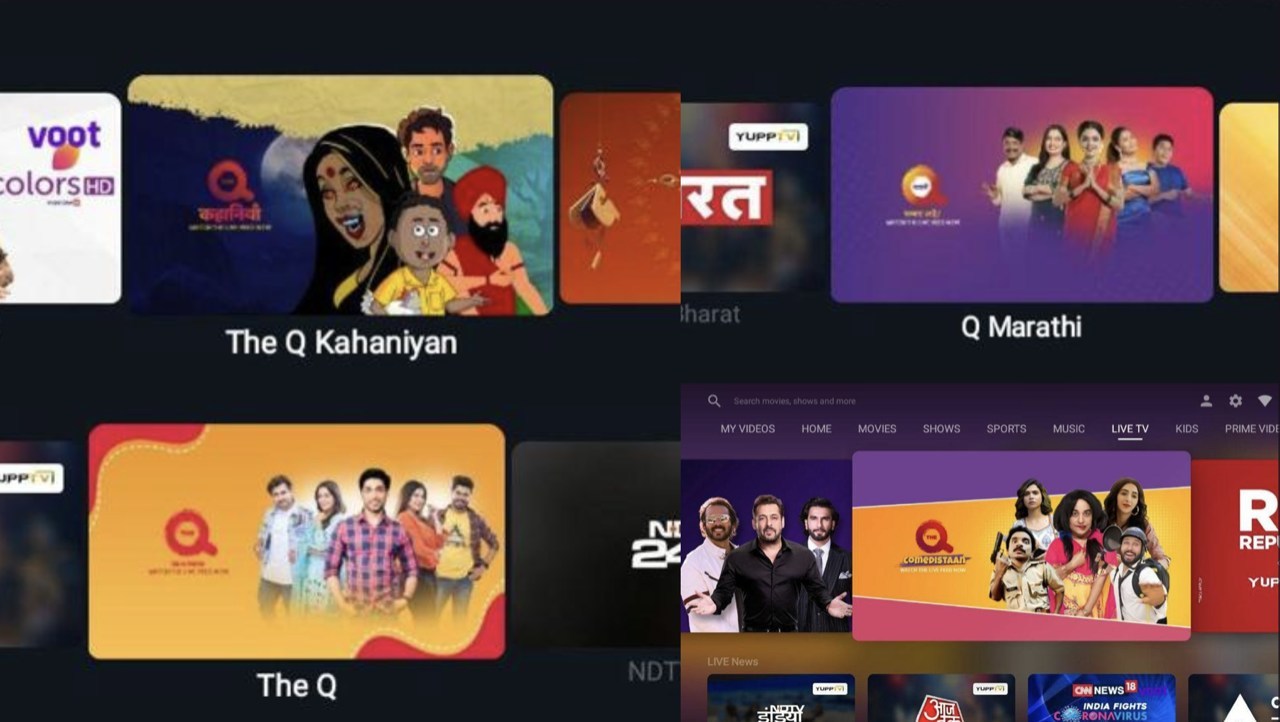Q India Channels on One Plus TV