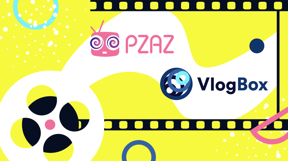 Pzaz TV-VlogBox graphic