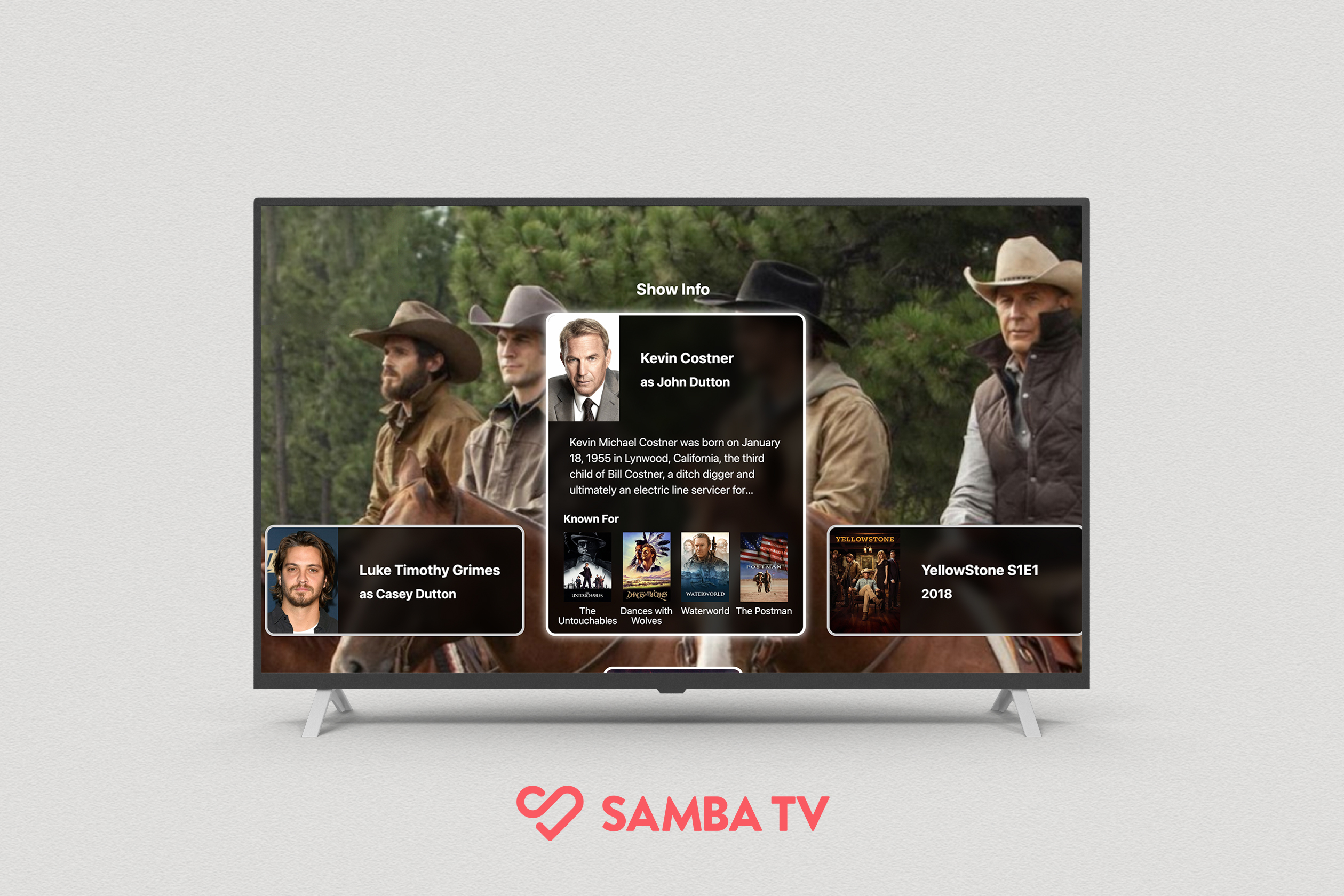 TCL-Samba TV screen image