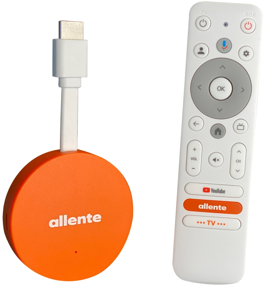 Allente Streaming Device with Google TV - enabled by 3SS and SEI Robotics