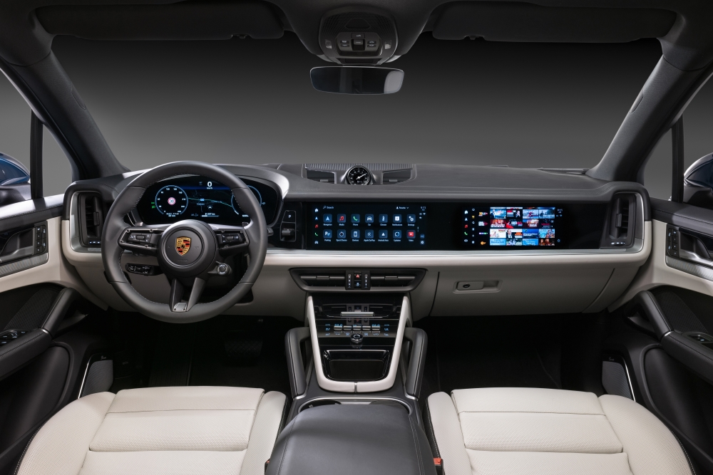 New Porsche Cayenne Interior