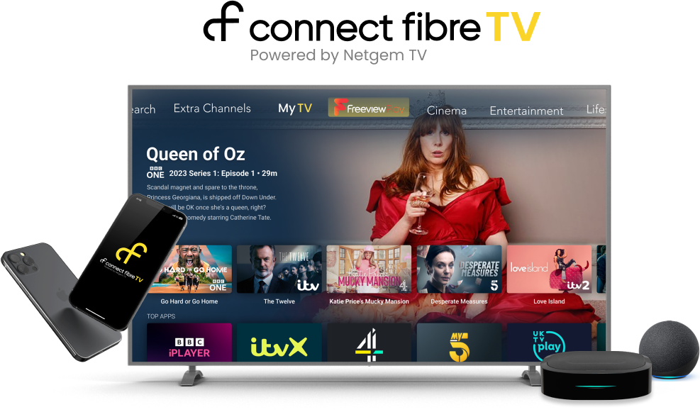 Connect Fibre launches TV service powered by Netgem - PR image
