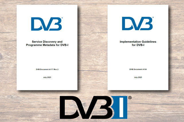 DVB Project: DVB-I new Bluebooks graphic