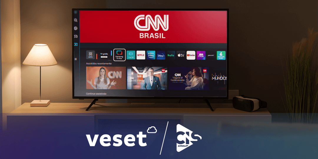 Veset, CIS Group powering CNN Brazil - PR image
