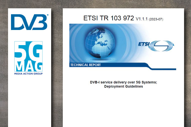 TR 103 972 V1.1.1 - DVB-I service delivery over 5G - report image