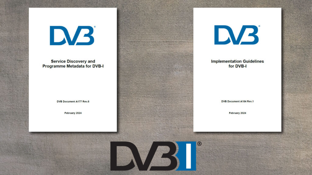 DVB Project - DVB-I: BlueBook A177r6 and BlueBook A184r1 covers