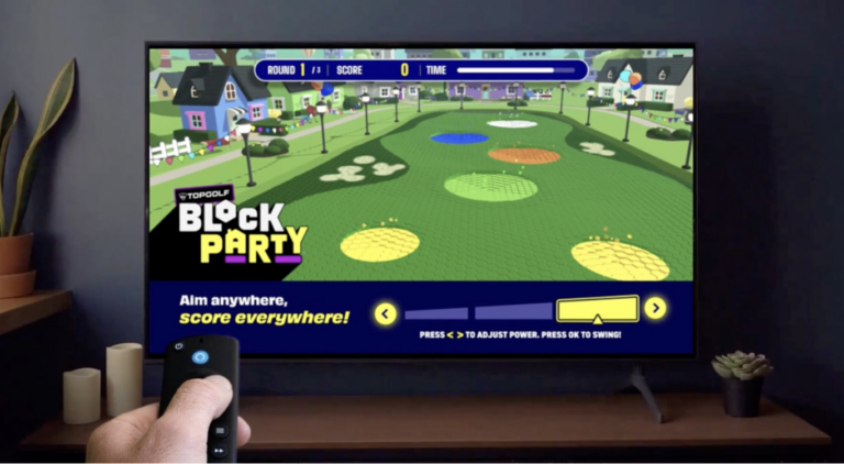Advergaming TV screenshot