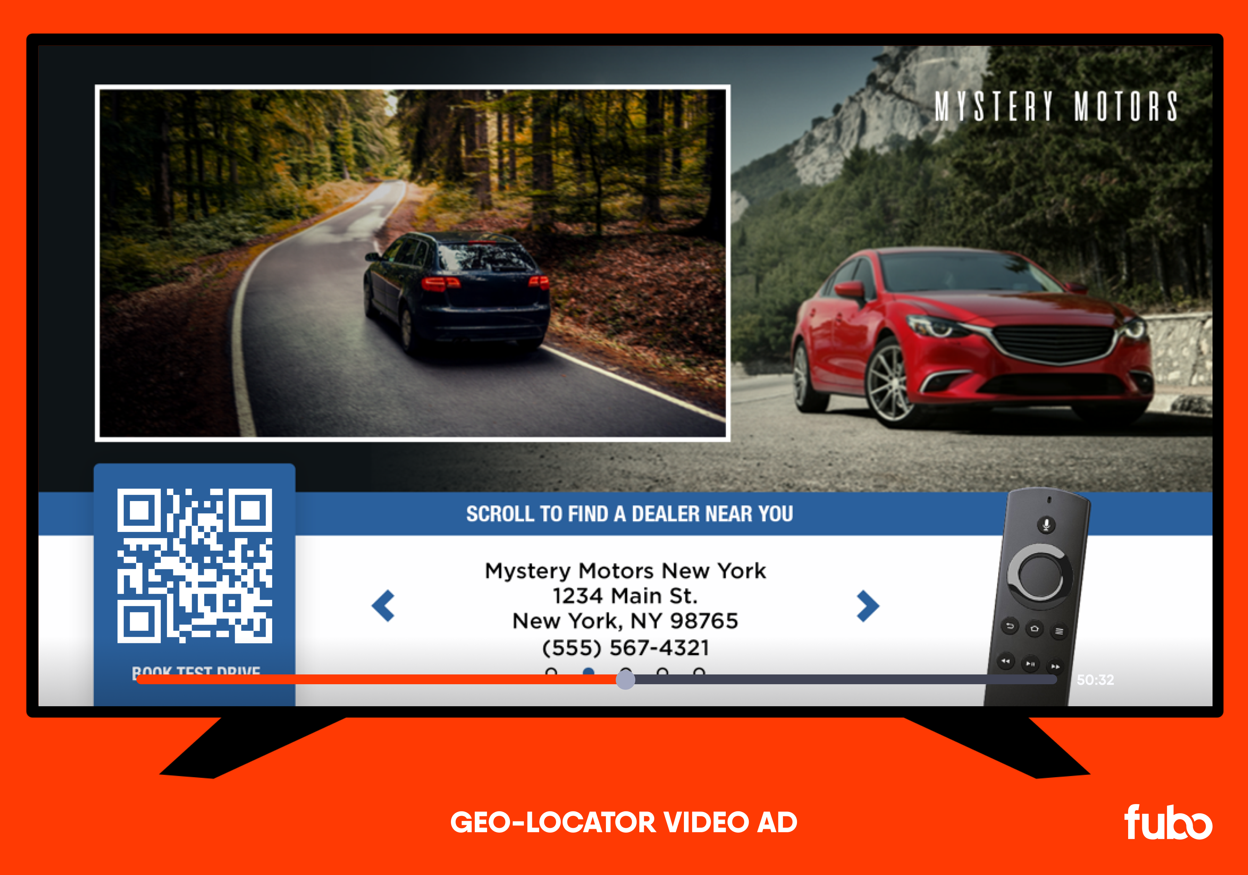 Geo-Locator Interactive Ad