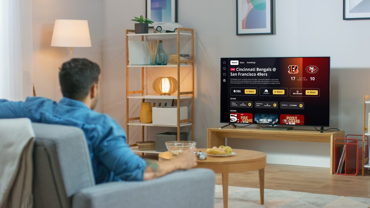 Gracenote On Sports - TV mock-up PR image