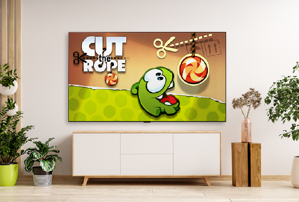 LG-Famobi Cut The Rope game - PR image