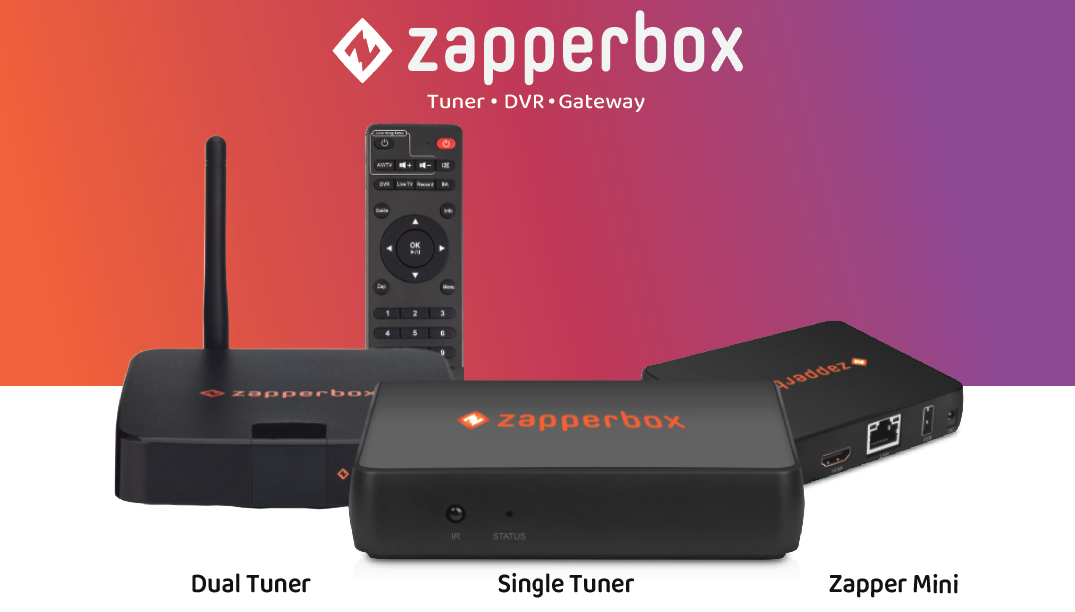Zapperbox - Tuner, DVR, Gateway - PR image